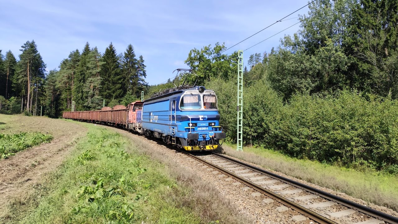 Vlaky v jižních Čechách 22.-27.8. 2024