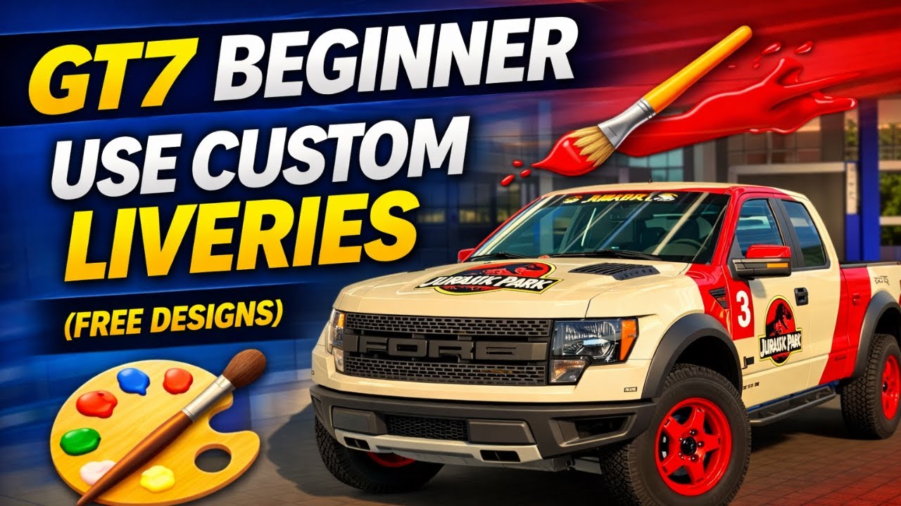 GT7 Beginner Tip: How to Use Other People&rsquo;s Liveries