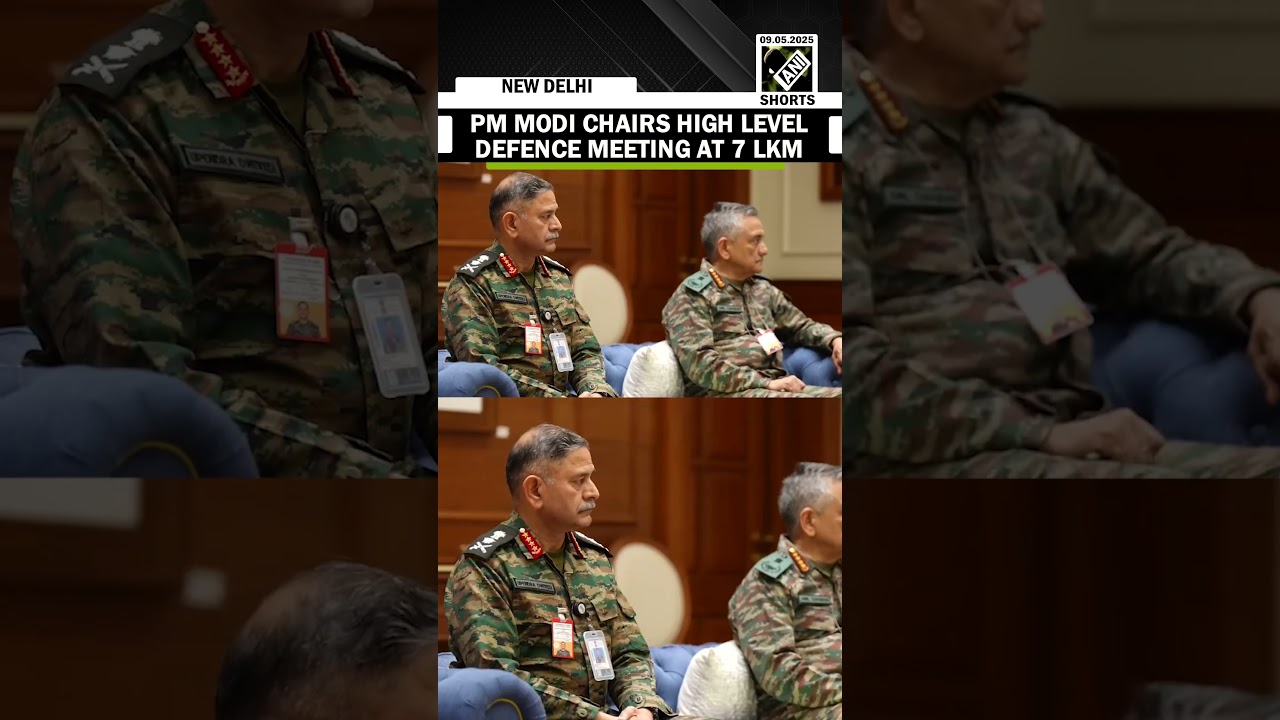 PM Modi chairs high-level meet with Raksha Mantri, NSA Doval, CDS and Armed Forces chiefs at 7LKM