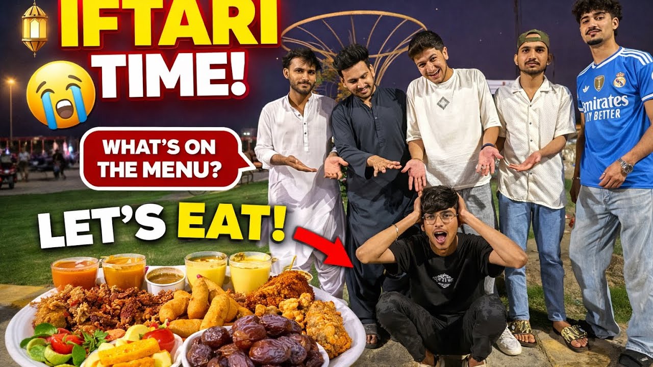 Iftari Dekh Ke Sab Ka Control Khatam 😭🍔”
