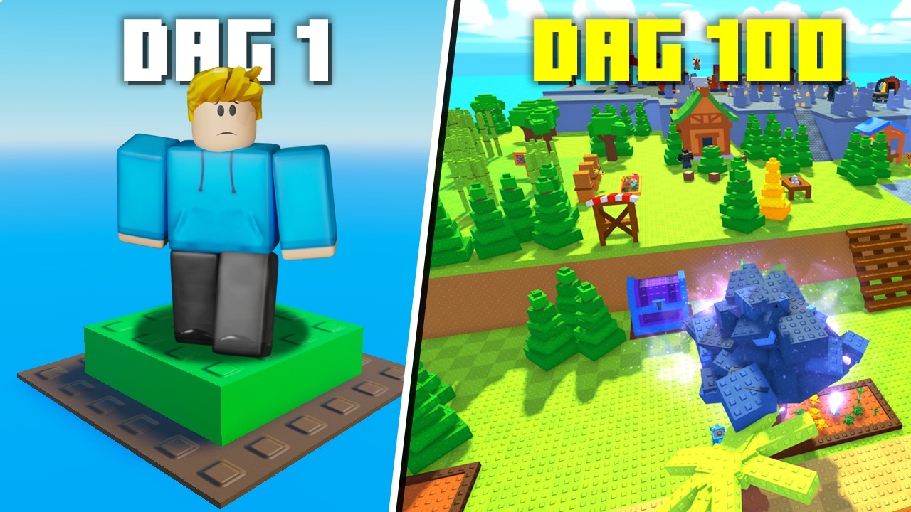Jag Byggde Den STÖRSTA Ön I Roblox