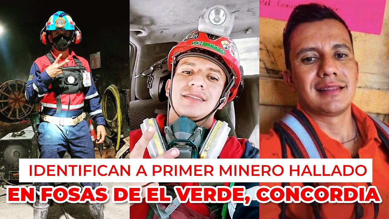 #envivo IDENTIFICAN AL PRIMER MINERO HALLADO EN FOSAS DE EL VERDE, CONCORDIA