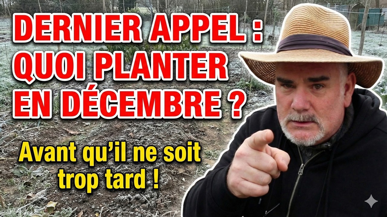 DERNIÈRE CHANCE : 7 Semis et Plantations à faire absolument en Décembre (Pour une récolte précoce)