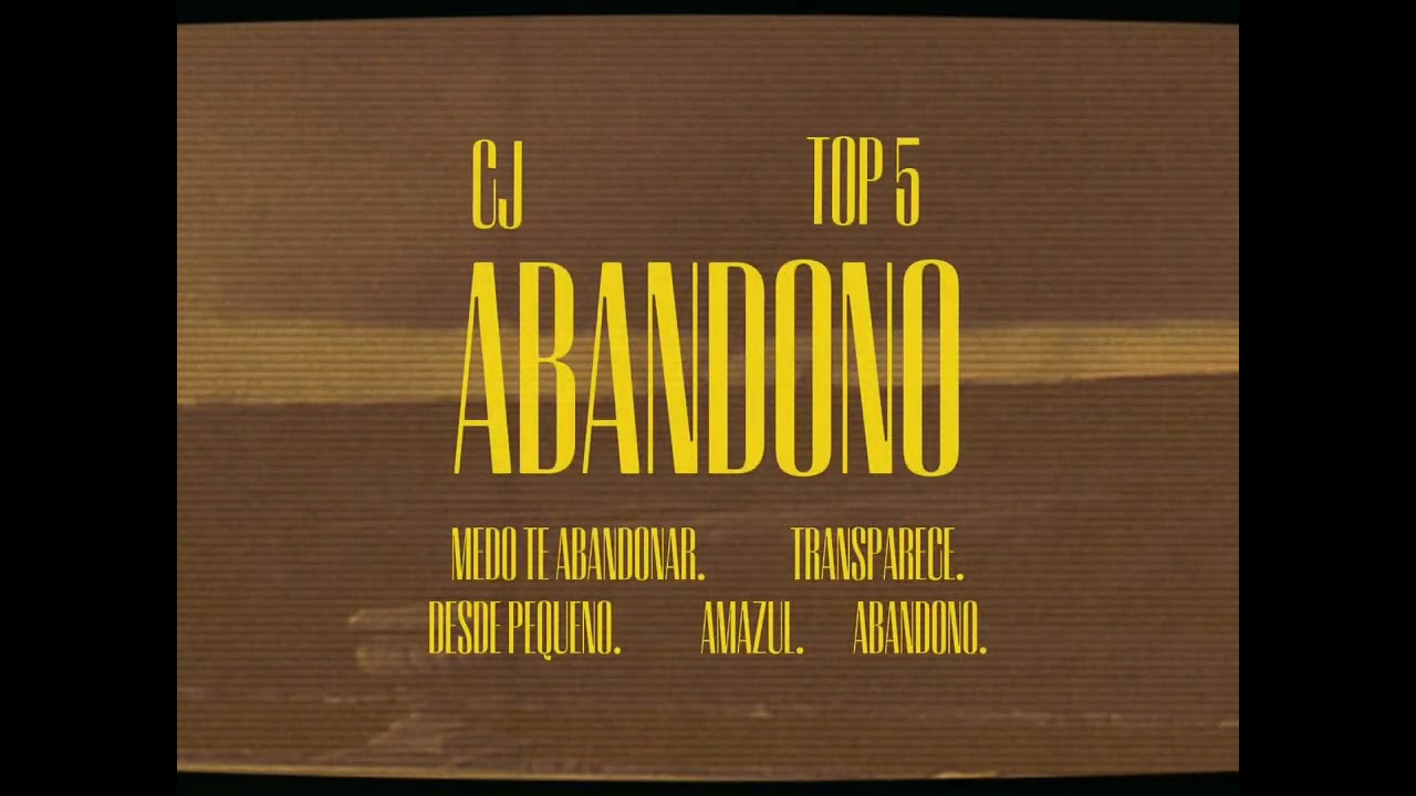 ABANDONO - PRÉVIA ÁLBUM - CJ 