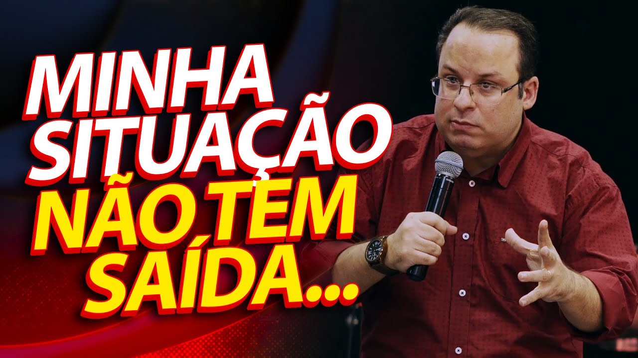 Minha situação não tem Saída! Agora só Deus fazendo um milagre. (Felipe Seabra)
