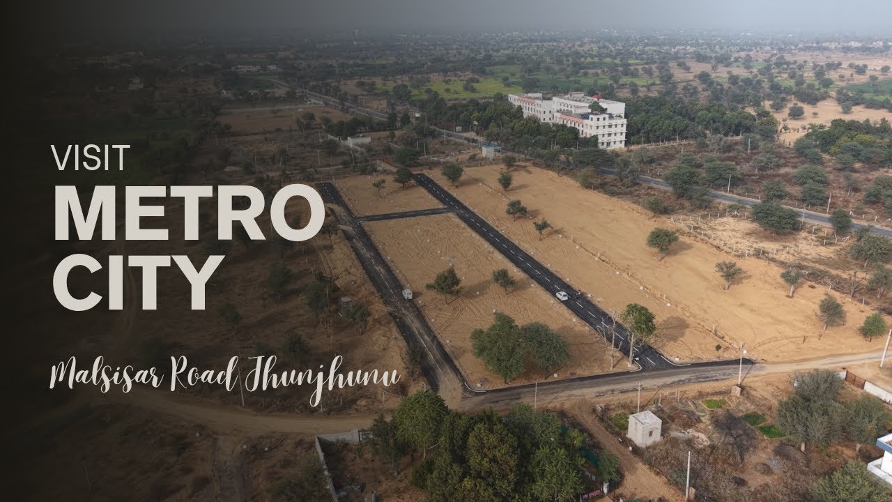 Metro City Jhunjhunu | Premium Residential Plots Near NH-11 | Wide Roads & Prime Location