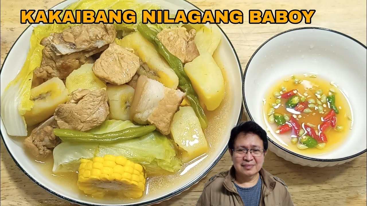 KAKAIBANG LUTO! KAKAIBANG SARAP! LUTONG PINOY!  NILAGANG BABOY RECIPE!