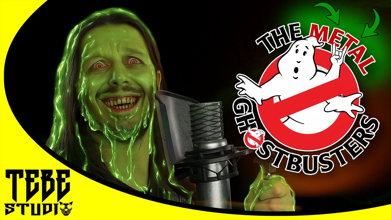 GHOSTBUSTERS Metal Cover 🤘 Специальный выпуск к Хэллоуину 2025 (Рэй Паркер-младший)