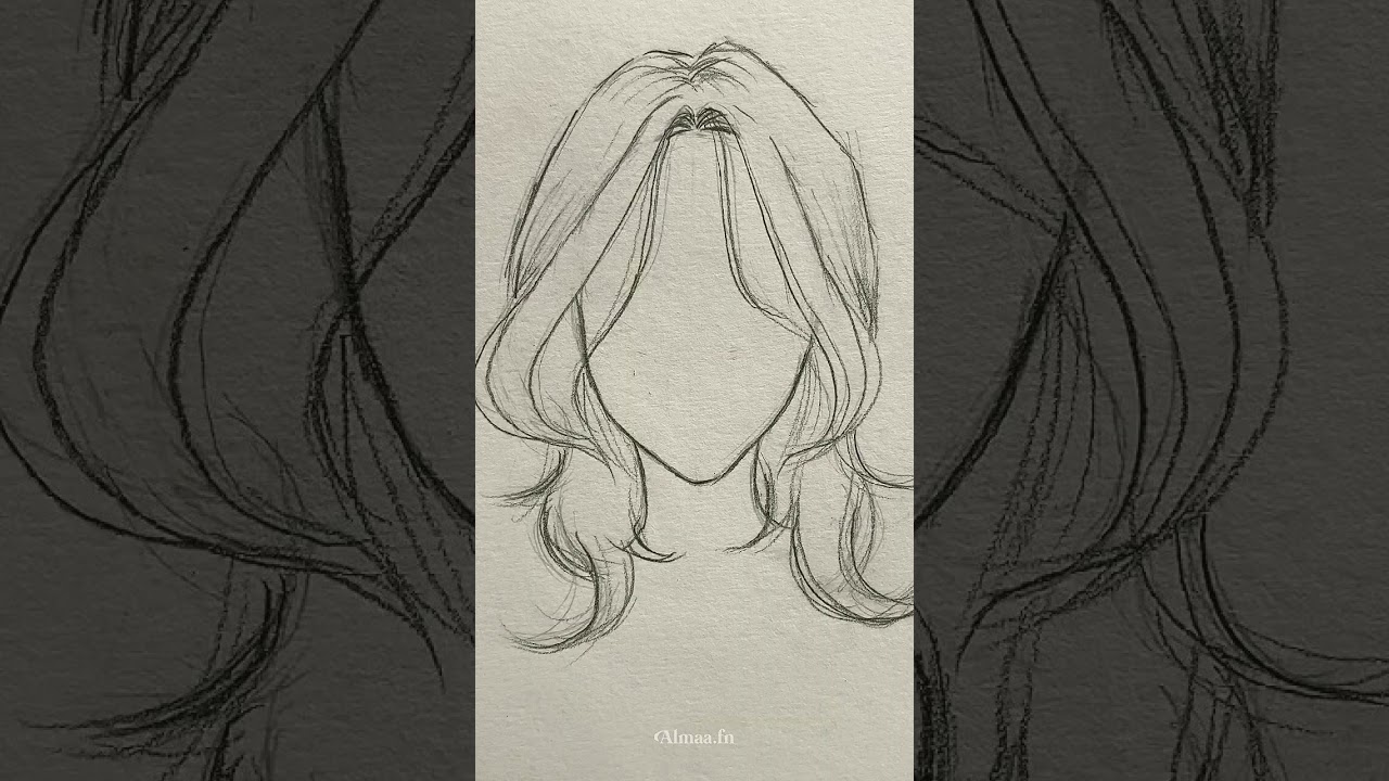 ideias de desenho:cabelo.#tumblr#anime#desenho#desenhando#asthetic#motivation#art