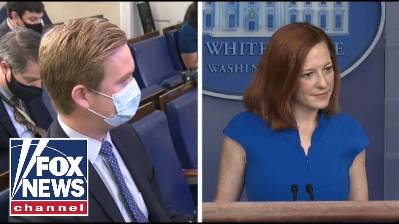 Peter Doocy confronts White House over being snubbed at Biden presser