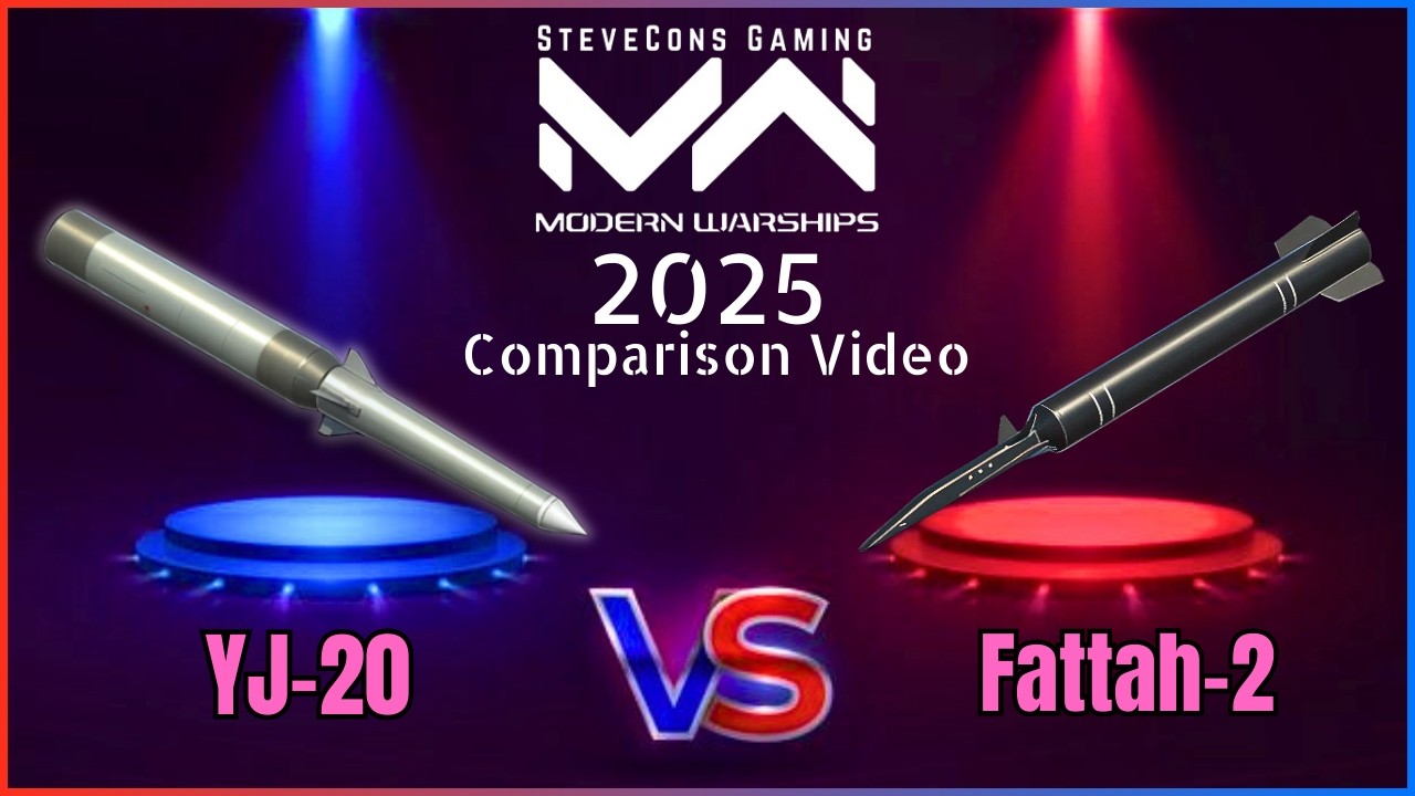Fattah-2 versus YJ-20 Modern Warships