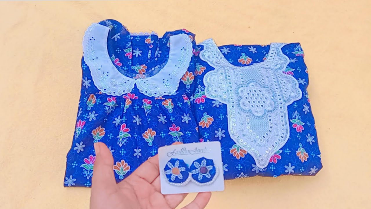 Simple and Adorable Girls Dress Designs || Summer Eid Dress Design Ideas