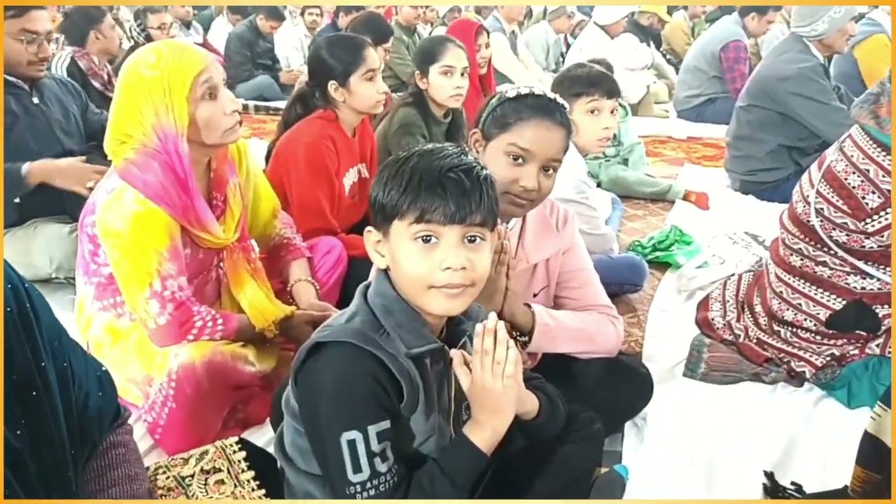 गुरुग्राम भण्डारा भजन : स्वर : श्री कौशलेश  पाठक जी (गाजियाबाद) Ramashram Satsang, Mathura