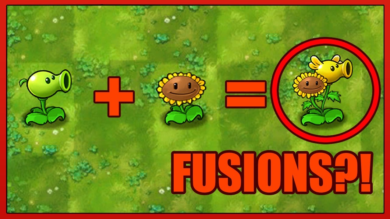 В этом моде для Plants vs Zombies можно объединять растения?!