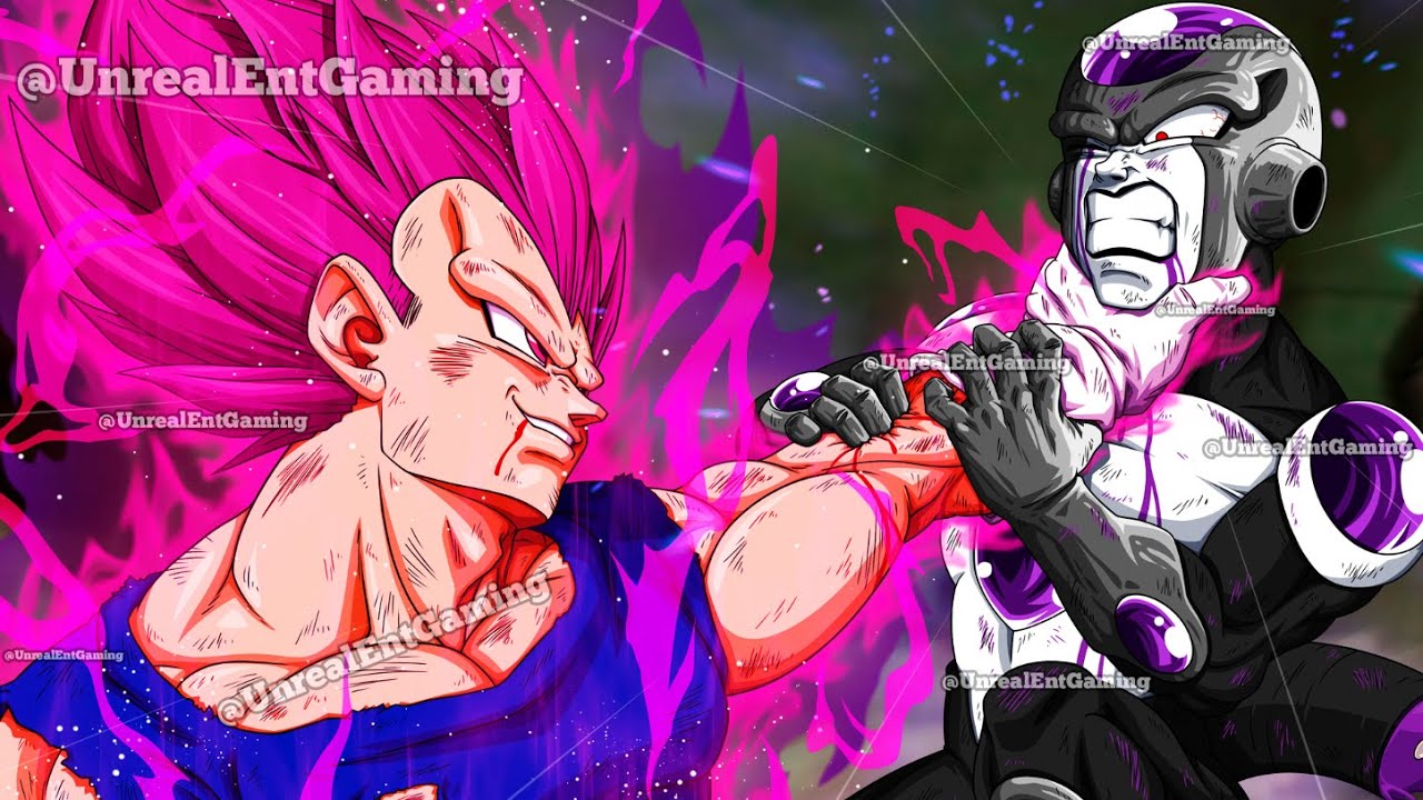 Black Frieza Vs Ultra Ego Vegeta (Dragon Ball Super Animation Sprite Battle)