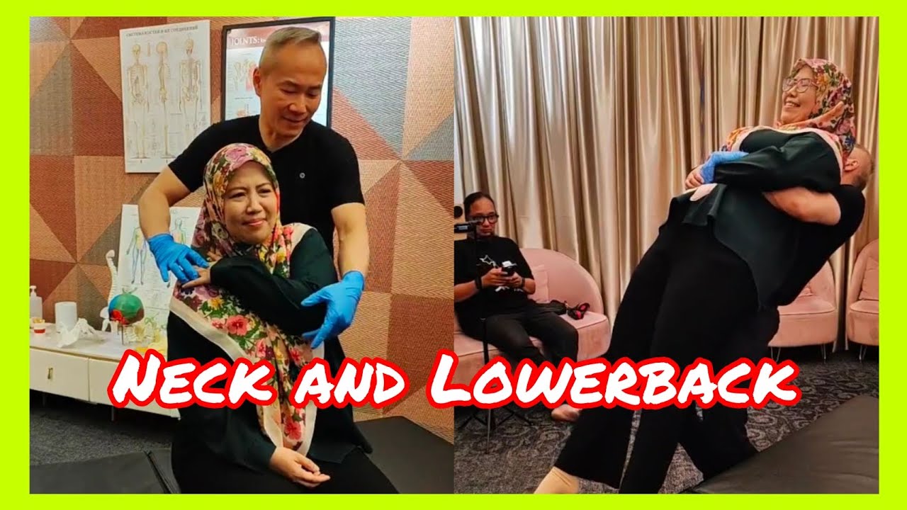 Chris Leong Treatment Neck, Shoulder and Lower Back Problems😱