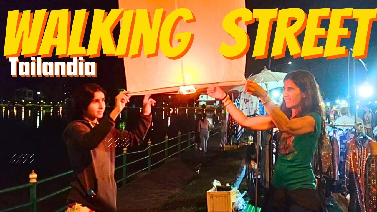VAMOS A LA CALLE MAS MOVIDA DE LA CIUDAD DE MAE HONG SON 