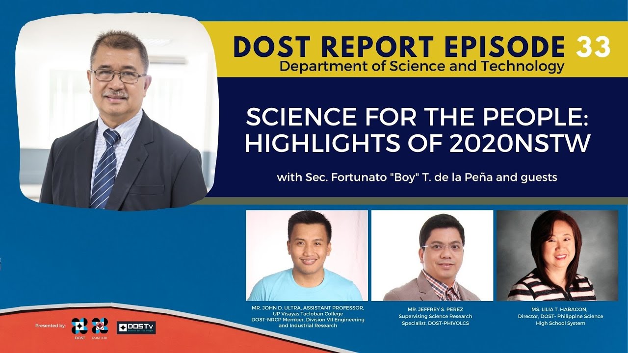 DOST Report Episode 33: Highlights of 2020 NSTW