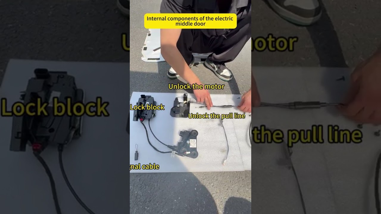 Ruiyyco Mercedes-Benz New Vito Power Side Sliding Door Left Door Installation Video
