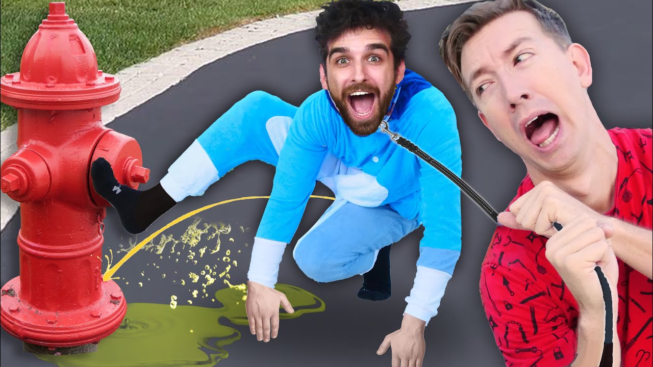 LIVING as a DOG for 24 HOURS Challenge | Spy Ninjas