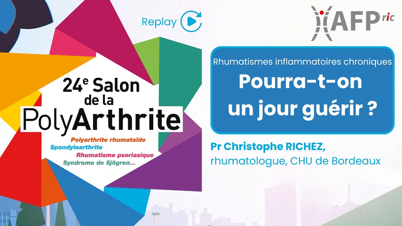 RIC : pourra-t-on un jour guérir ? - Salon de la PolyArthrite 2024