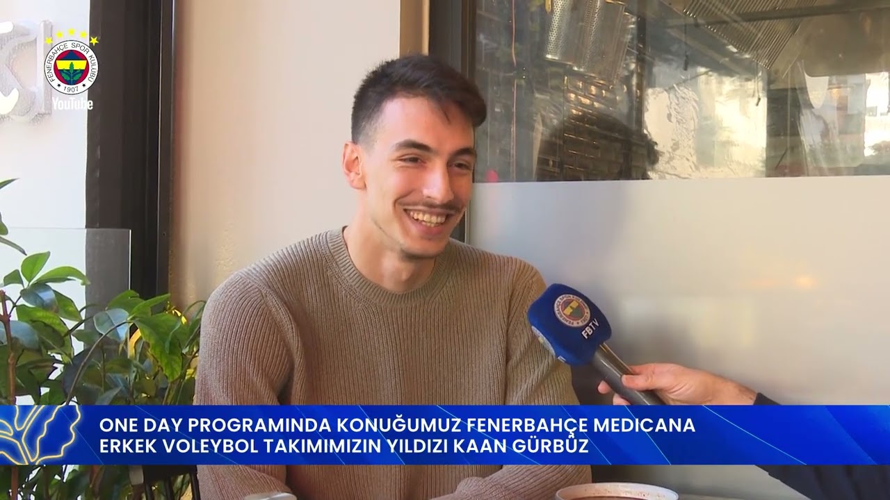 Fenerbahçe Medicana Erkek Voleybol Takımımızın Yıldızı Kaan Gürbüz ile One Day