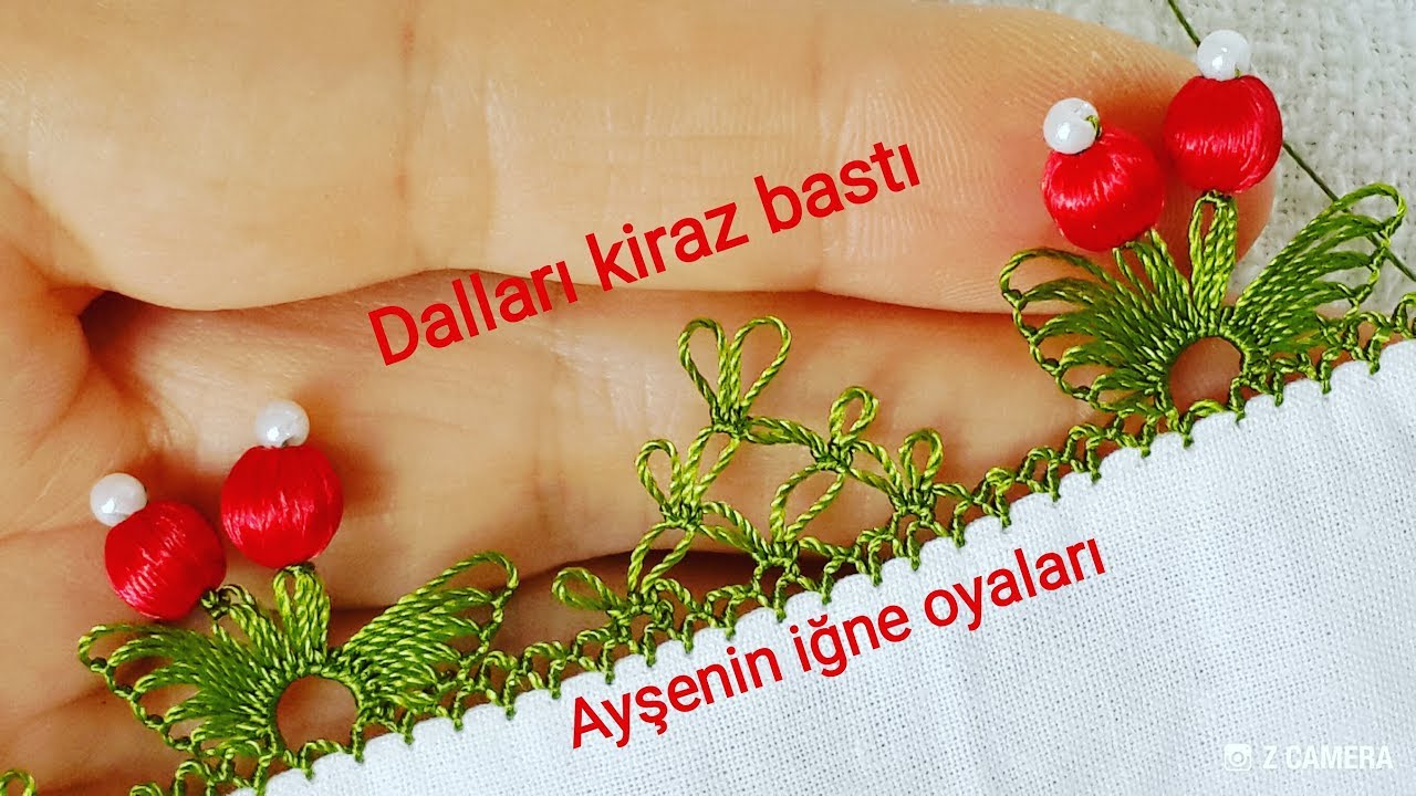 308.model  muhteşem bir igne oyası modeli anlatımlı yapılışı DIY