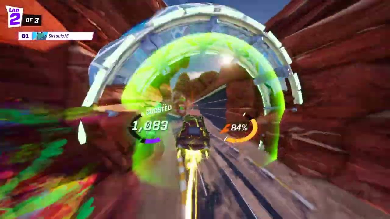 Rocket Racing - Cliff Runner 2 - Champion Example Route (Full Race) 2:50.433 Tutorial