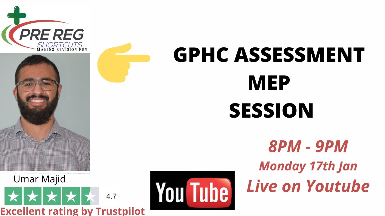MEP revision [GPhC Exam Revision]