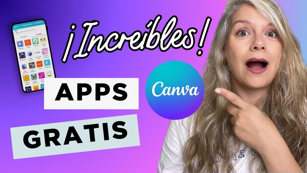💖 ¡ 5️⃣ Apps Increíbles de CANVA que No Creerás que Son GRATIS ! 🤩 Parte 1️⃣