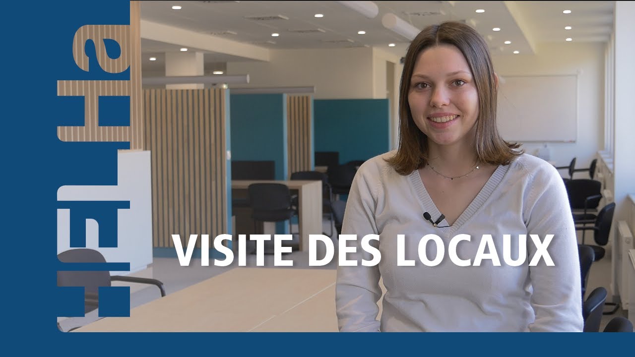 Technologie de l’informatique à la HELHa de Tournai - Témoignages et visite des locaux
