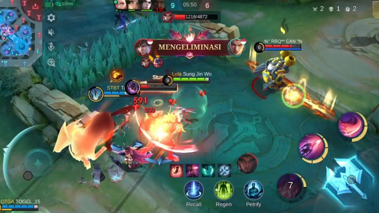 AWAL SEASON PAKAI ARLOT FULL DAMAGE. ARLOT MODE SAD 🥶, BANTAI BANTAI EPIC 