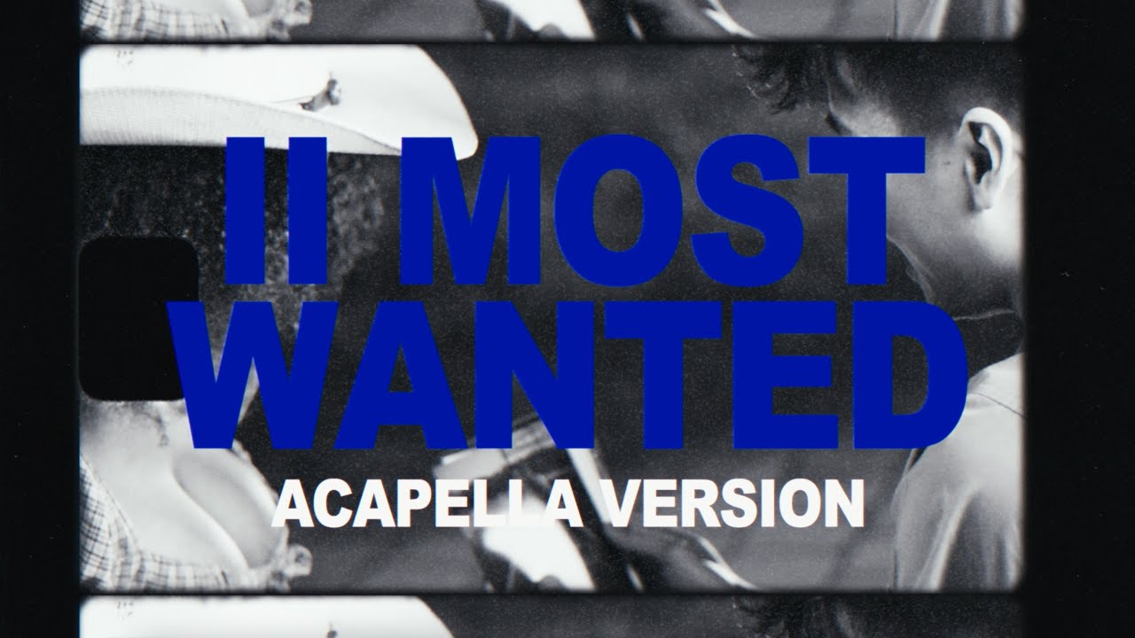II MOST WANTED - Acapella Visualizer - Regene Seven Odon & Mackenzie Uplinger