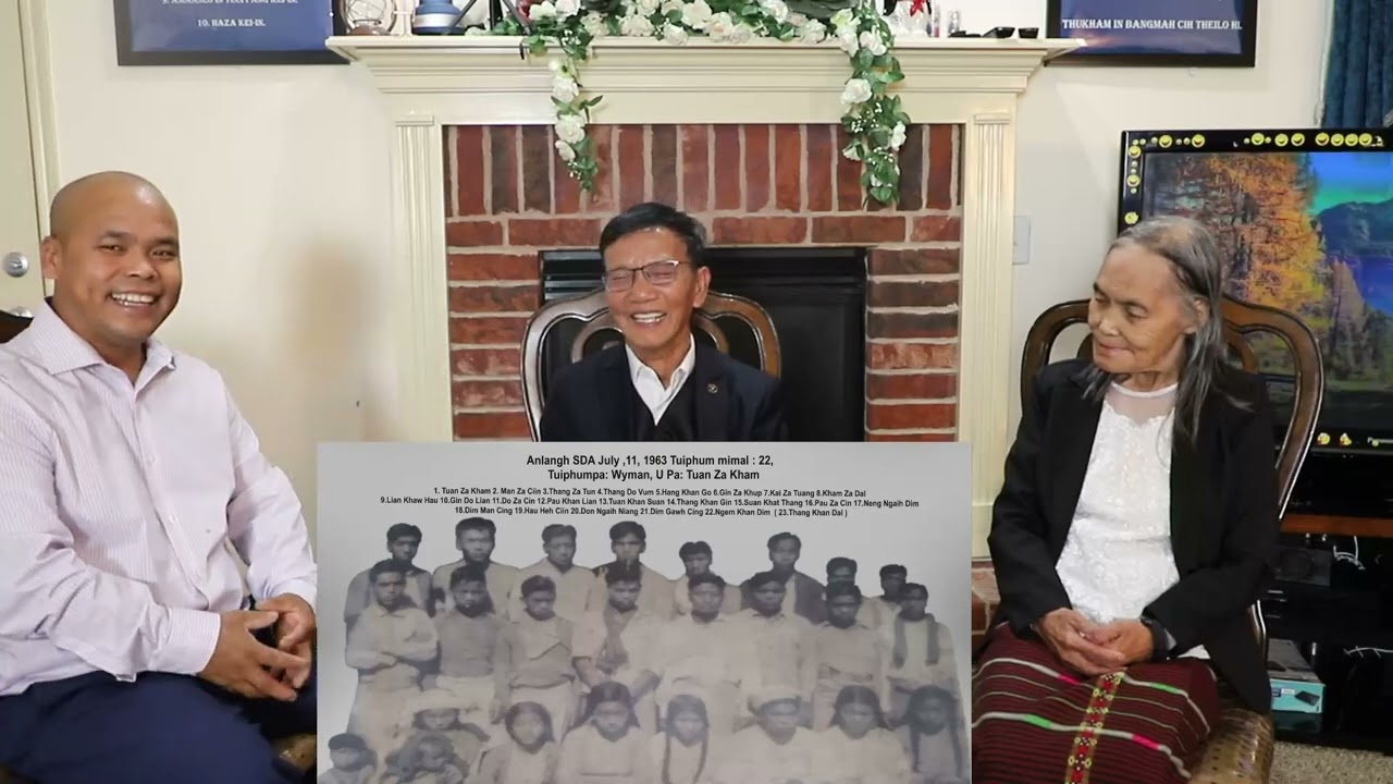 1963 Kum Anlangh Adventist masa te sung pan, Pu Cin & Pi Man Za Ciin tawh holimna..