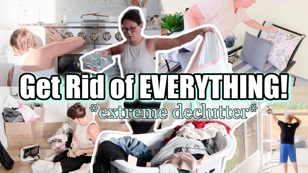 THROWING IT ALL AWAY | DECLUTTER, ORGANIZE, CLEANING, & DECORATE