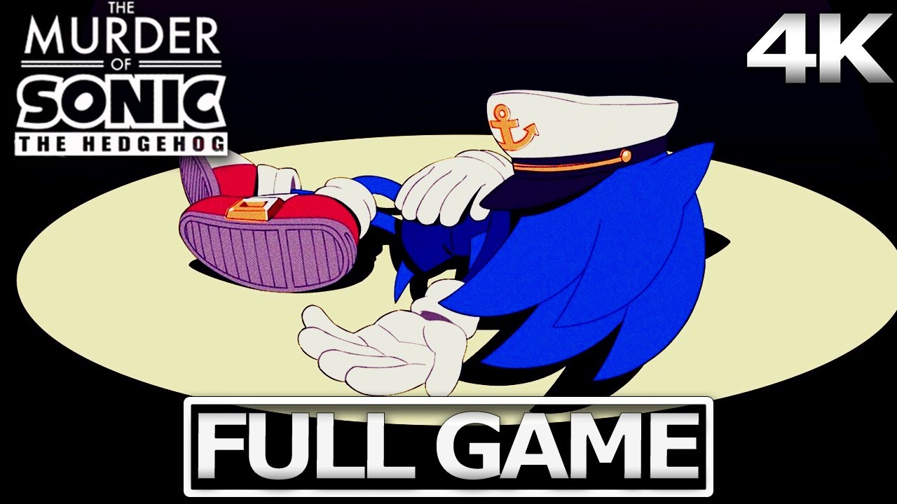 The Murder of Sonic the Hedgehog Full Gameplay Walkthrough / No Commentary 【FULL GAME】4K UHD