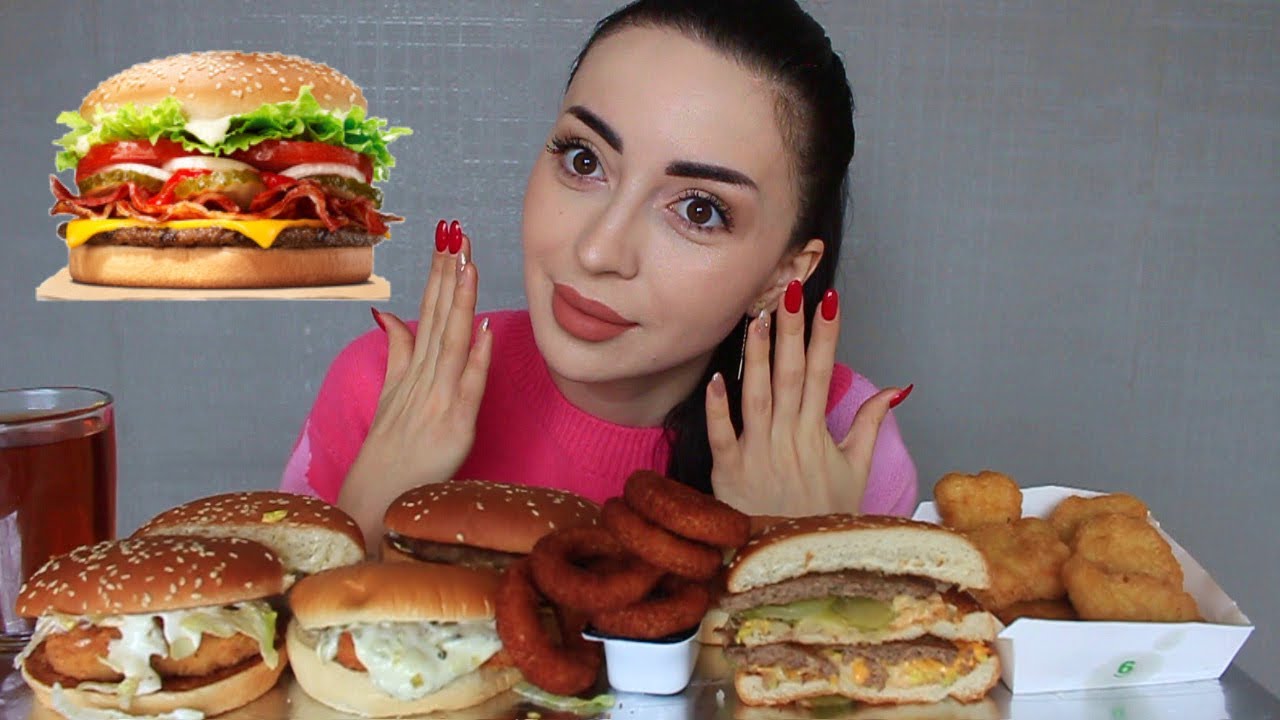 ПРОБУЕМ РАЗНЫЕ БУРГЕРЫ 🍔 ИЗ Macdonalds Ayka Emilly 🌸