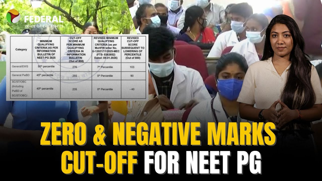 NEET PG cut-off controversy: Doctors angry, file PIL in Supreme Court | The Federal
