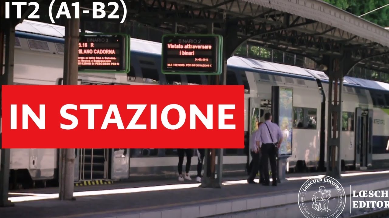 Italiano per stranieri - In stazione