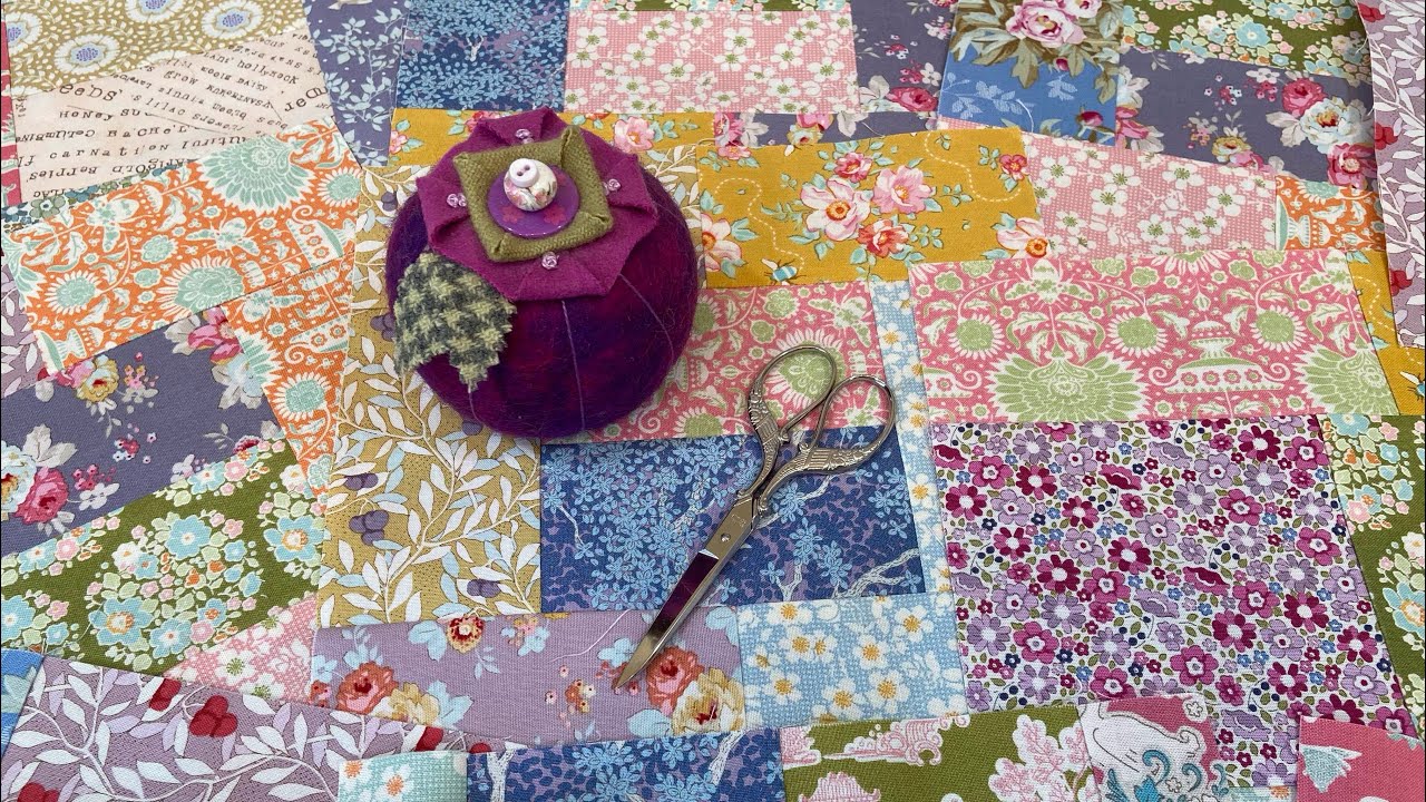 #scrappyquilt — Лоскутное одеяло из тканей Tilda, часть 1@willowhilldesigns7