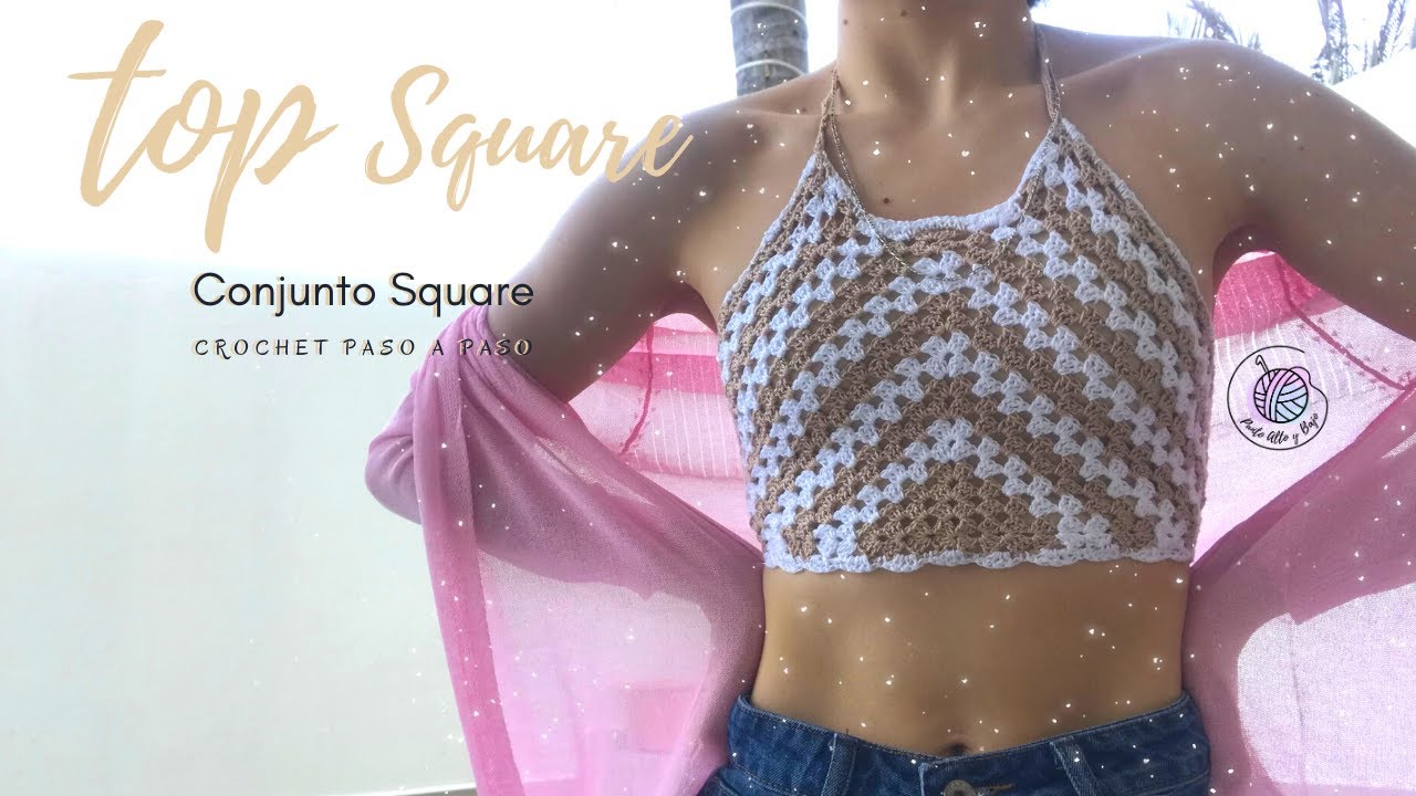 TOP TEJIDO / TOP SQUARE / CONJUNTO SQUARE