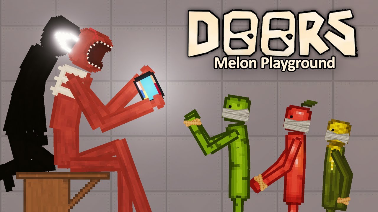 Roblox Doors Hotel Update In Melon Playground | People Playground Mod