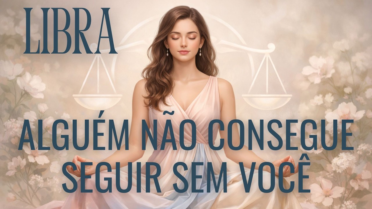 LIBRA ♎️ ALGUÉM NÃO CONSEGUE SEGUIR SEM VOCÊ  #signolibra #tarotcardreading