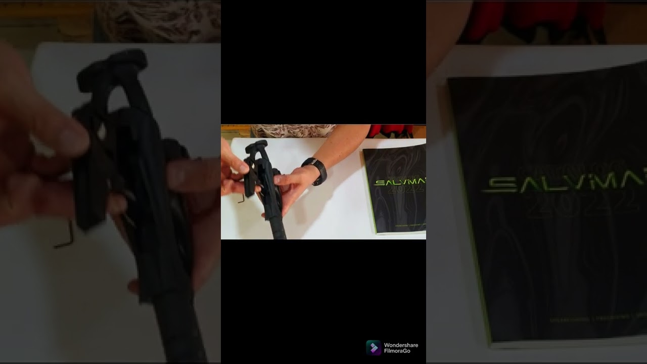 Salvimar, desarme empuñadura o cacha, metal, voodo, wild pro, V pro