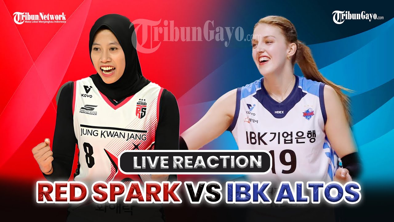 🔴LIVE LIGA VOLI KOREA HARI INI: PERTANDINGAN RED SPARKS VS IBK ALTOS PUTARAN KE-5