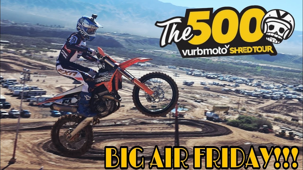 @vurbmoto 500 PRACTICE FRIDAY AMERICA!! WE HAD THE BOYS SENDING IT ALL DAY!!!! #dirtbikeadventures