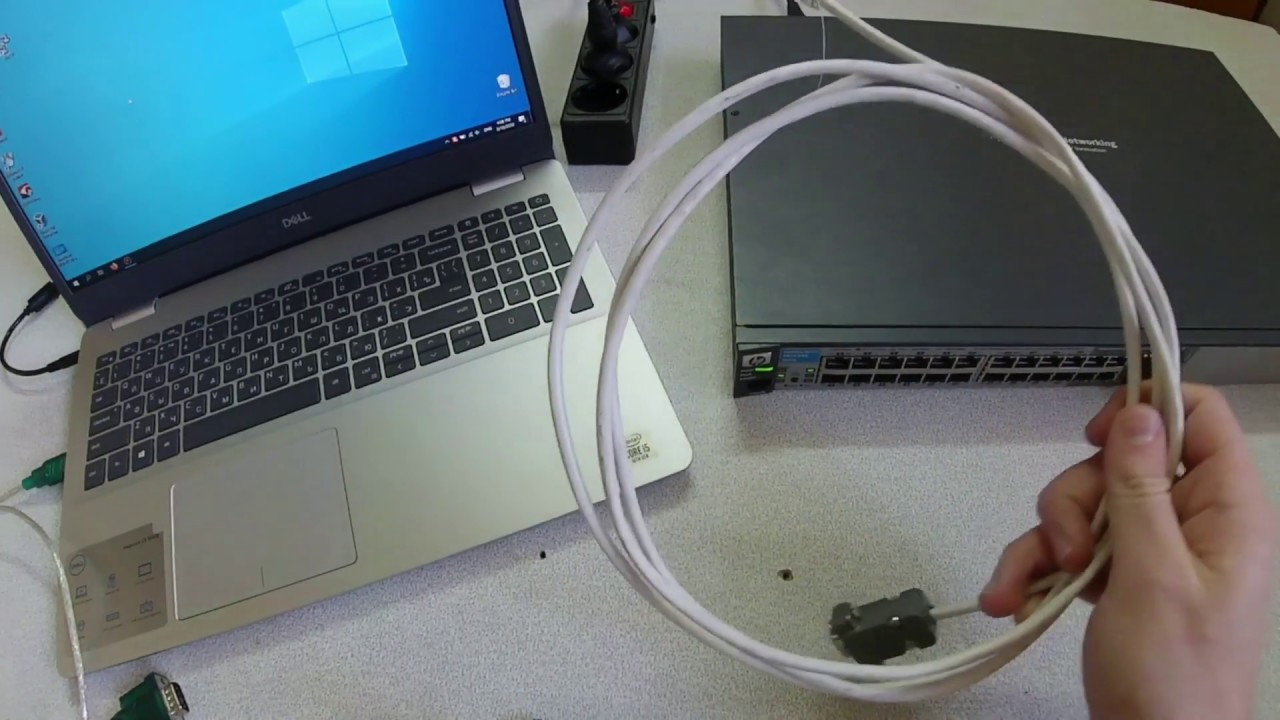 How to connect to console HP ProCurve Switch 2810-24G J9021A