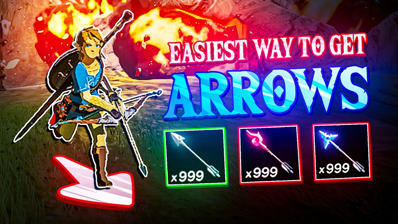 4 EASY WAYS to get arrows in breath of the wild (NO GLITCHES)