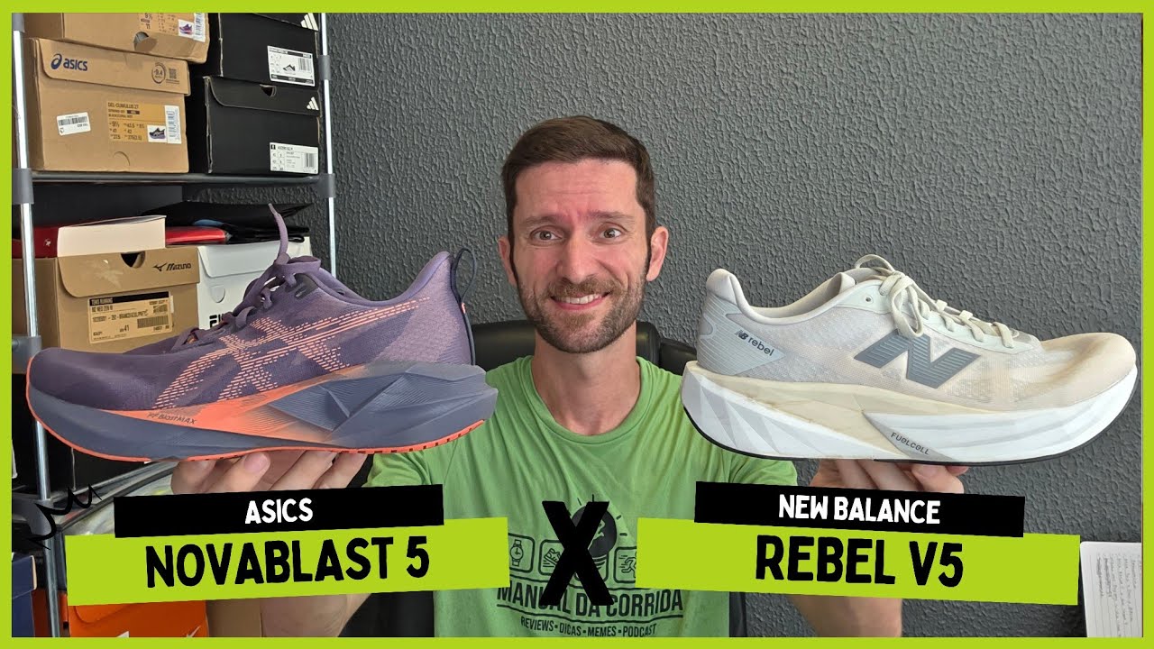 ASICS NOVABLAST 5 vs NEW BALANCE REBEL V5