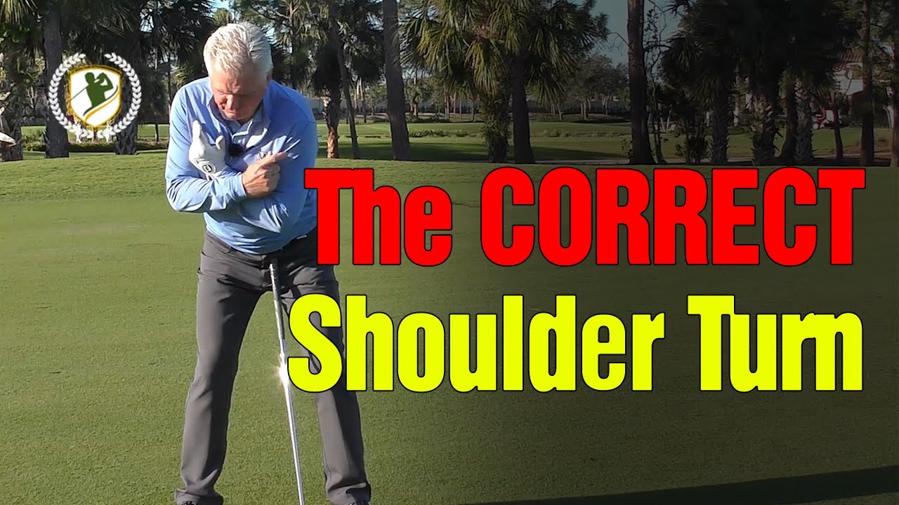 Effortless Shoulder Turn in Golf (TRY THESE 2 DRILLS)